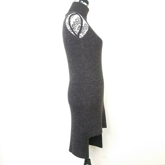 Zara Gray Sleeveless Tunic Top - Picture 4 of 4